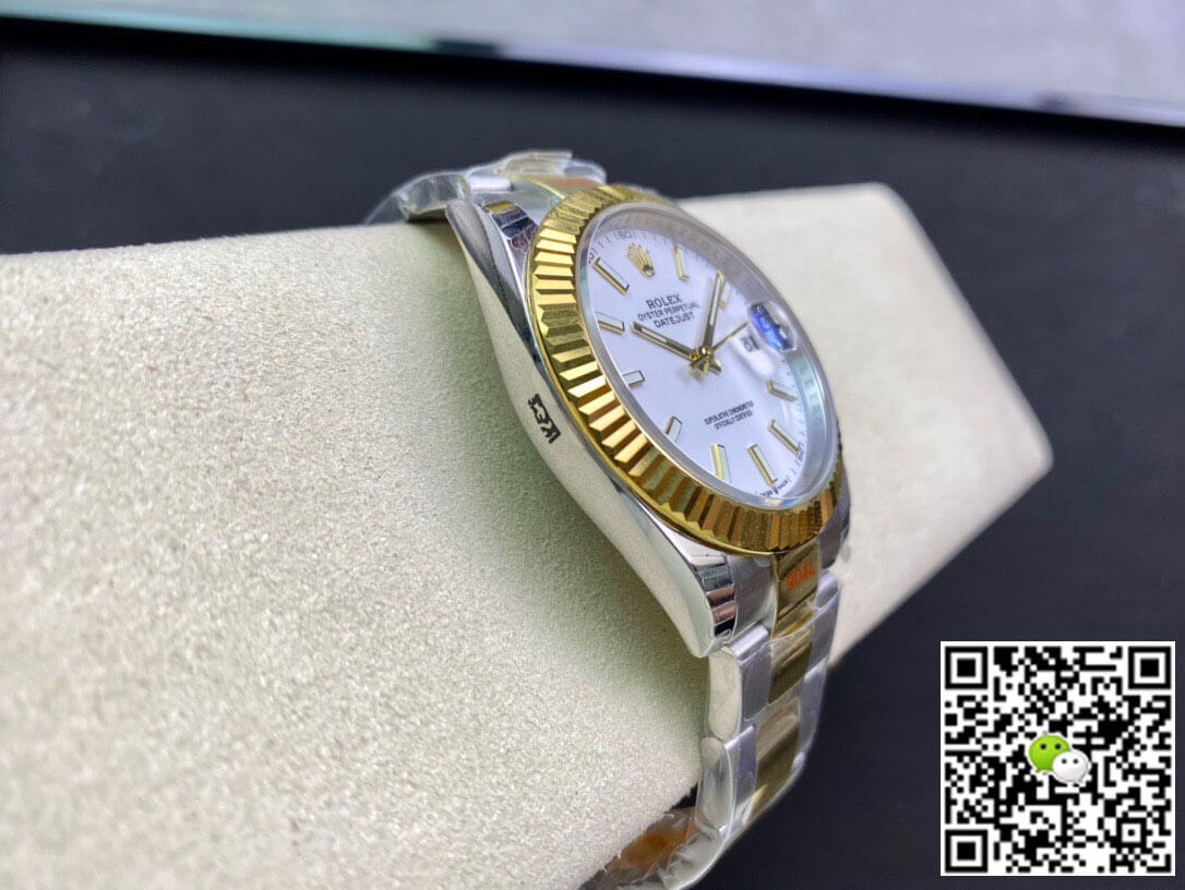 Replica R01ex Datejust M126333-0015 1:1 Best Edition EW Factory White Dial