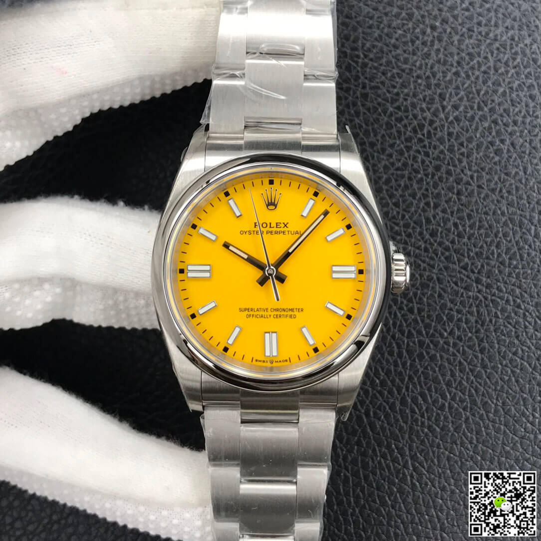 Replica R01ex Oyster Perpetual M126000-0004 36MM 1:1 Best Edition EW Factory Stainless Steel