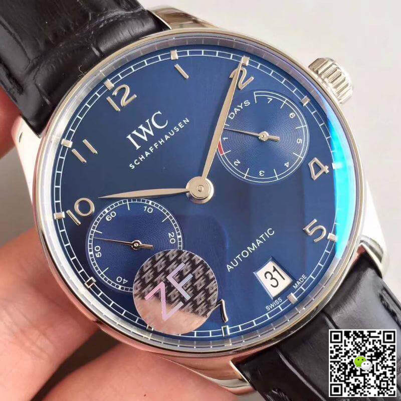 IWC Replica Portuguese IW500703 ZF Factory Mechanical Watches 1:1 Best Edition Swiss ETA52010