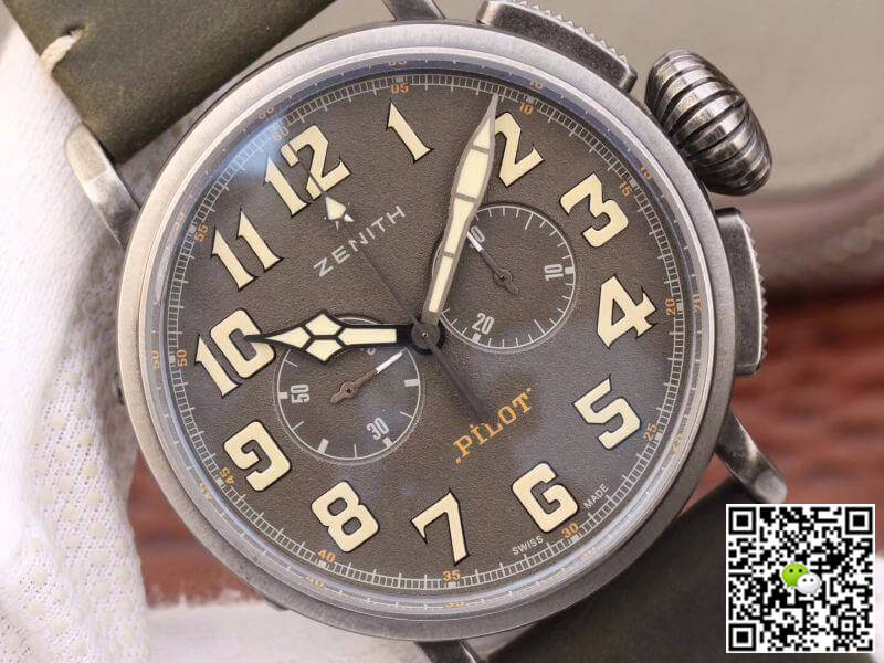 Replica Zenith Heritage Pilot 11.2430.4069/21.C773 XF Factory 1:1 Best Edition Swiss ETA7750