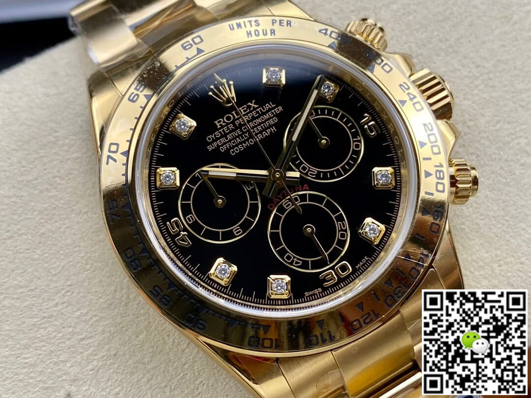 Replica R01ex Cosmograph Daytona M116508-0008 1:1 Best Edition Clean Factory Yellow Gold