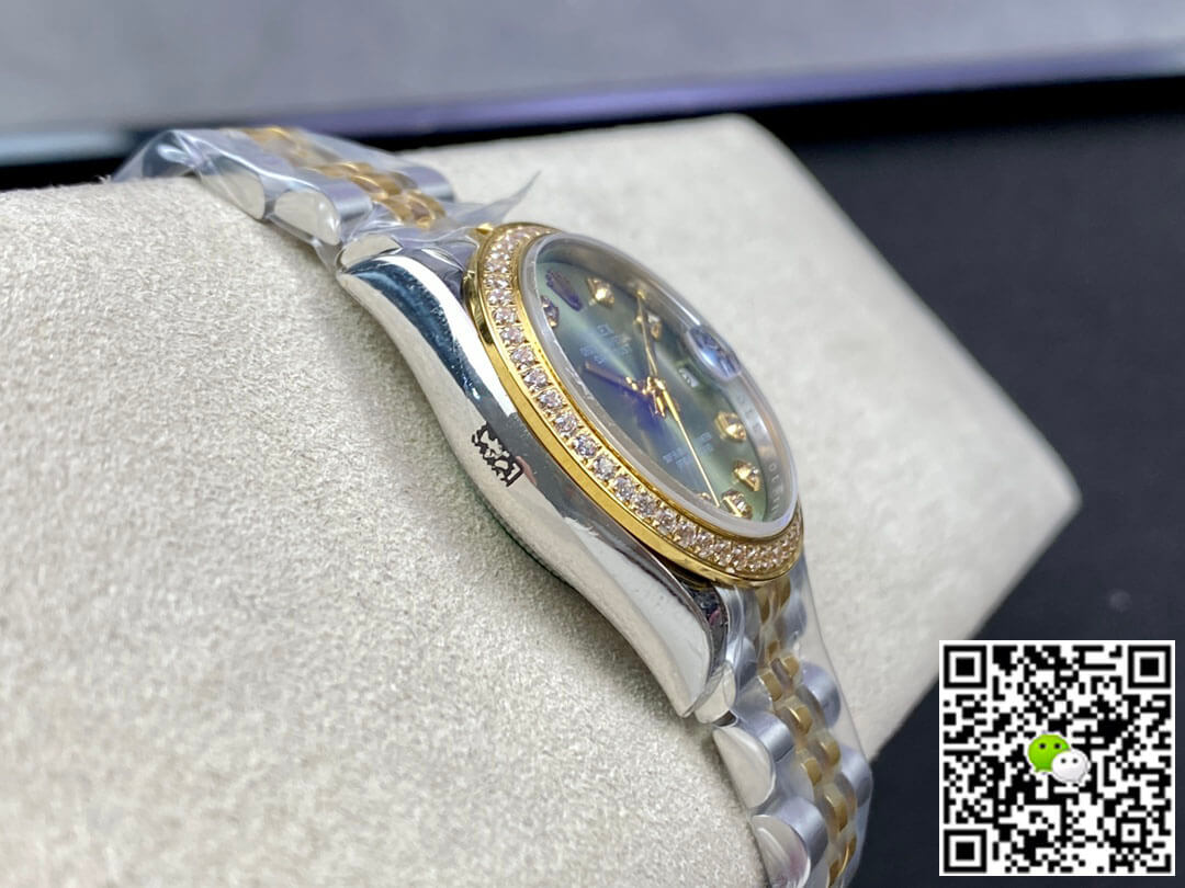 Replica R01ex Datejust M278383RBR-0030 31MM 1:1 Best Edition EW Factory D1am0nd Bezel