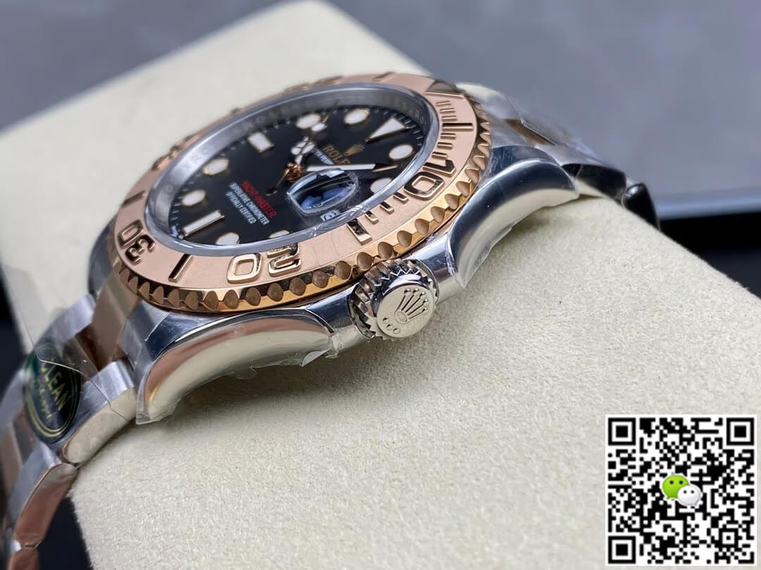 Replica R01ex Yacht Master M126621-0002 1:1 Best Edition Clean Factory Black Dial