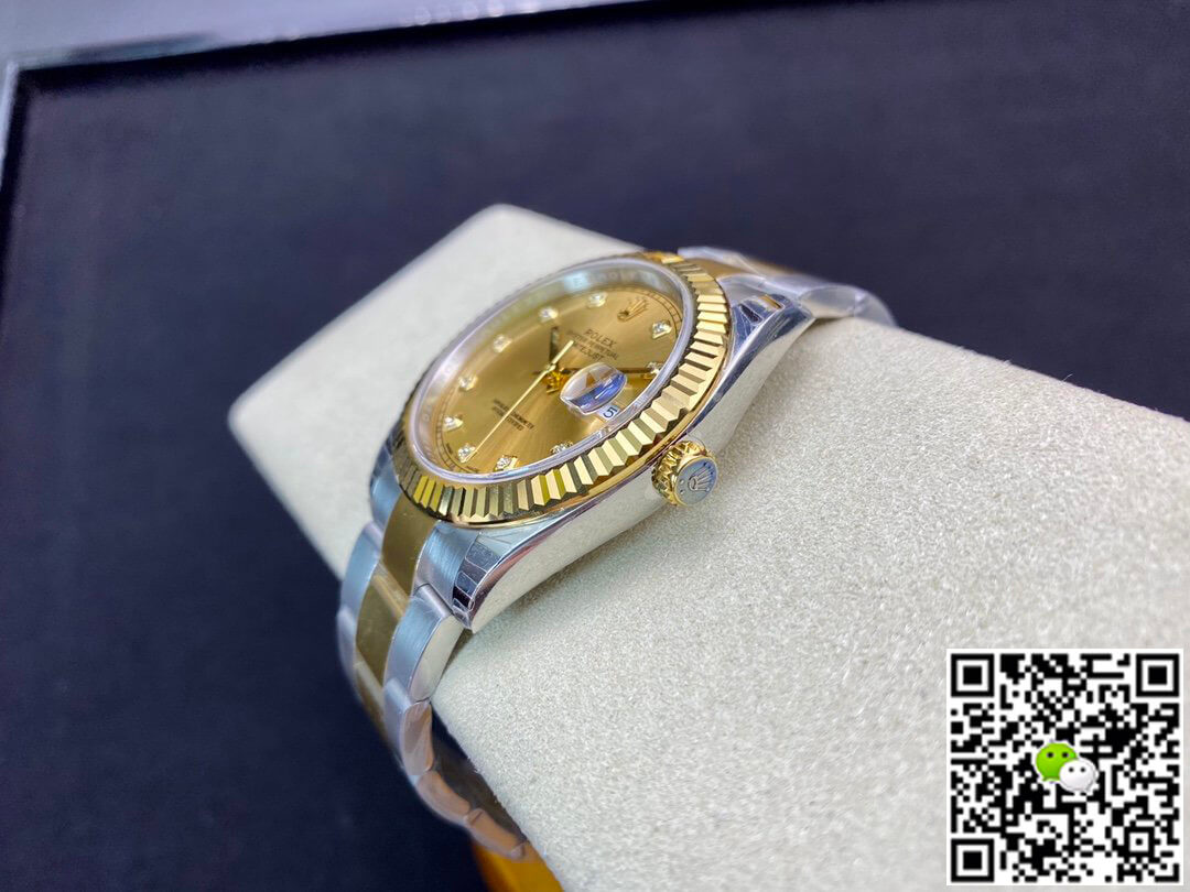 Replica R01ex Datejust M126333-0011 1:1 Best Edition EW Factory Champagne Dial
