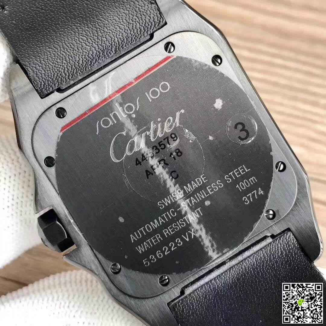 Ca*t1er Watch Rep De Santos 100 WSSA0006 V6