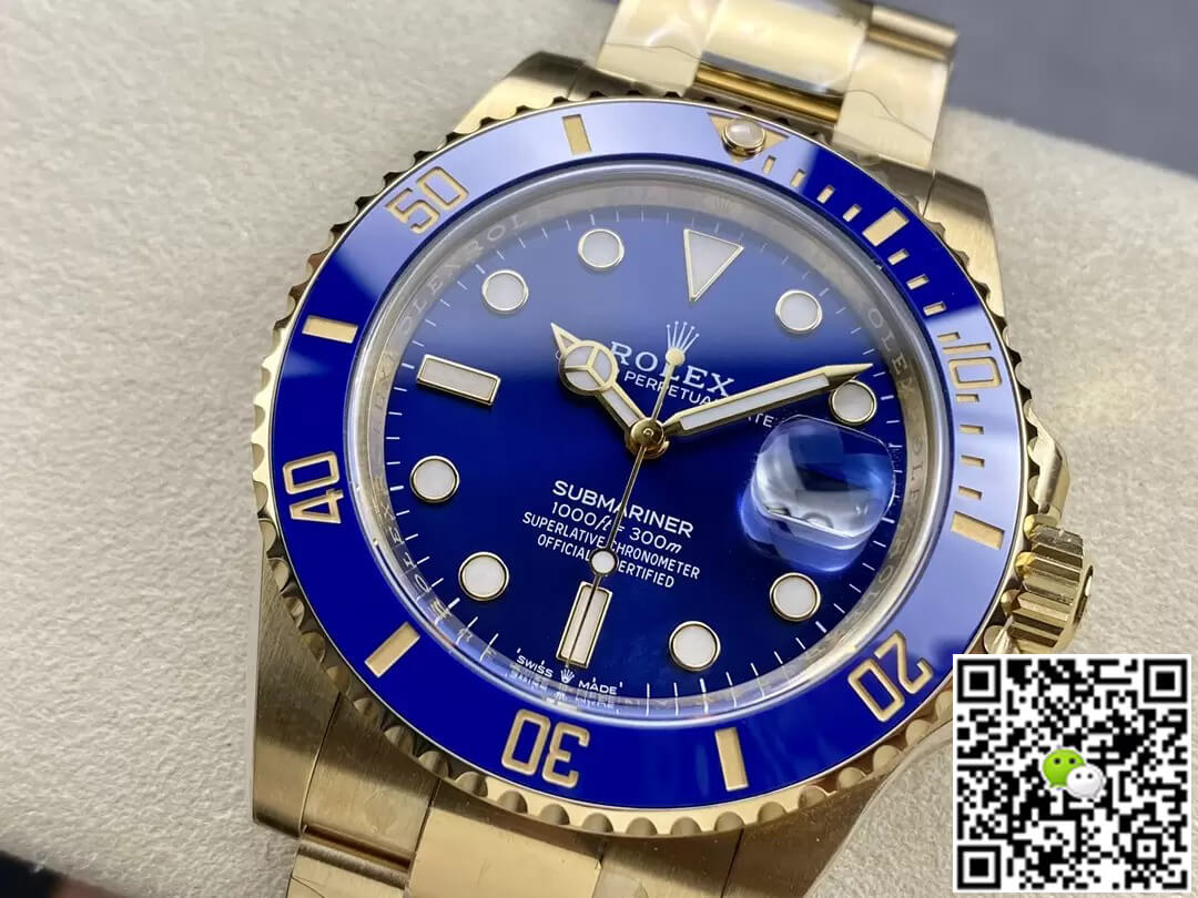 Replica R01ex Submariner M126618lb-0002 41MM 1:1 Best Edition Clean Factory Blue Bezel