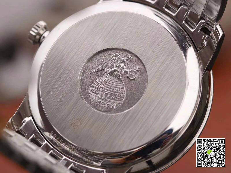Replica 0me*ga De Ville Prestige 424.10.40.20.03.002 MKS Factory Men Watches 1:1 Best Edition Swiss ETA9015 Blue Dial