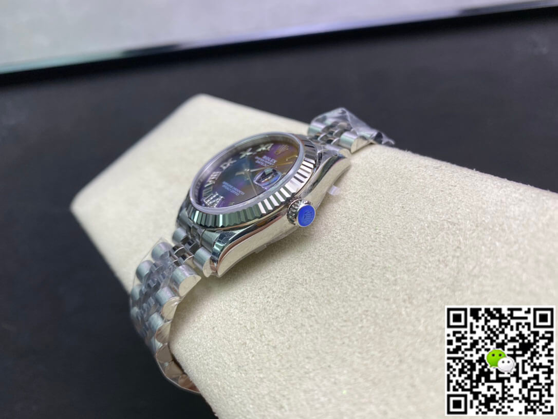 Replica R01ex Datejust M178274-0088 1:1 Best Edition EW Factory Purple Dial
