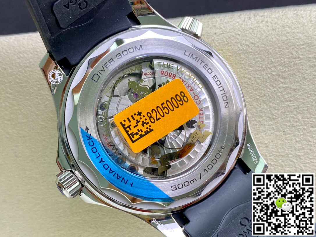 Replica 0me*ga Seamaster Diver 300M 210.22.42.20.01.004 1:1 Best Edition OR Factory Rubber Strap