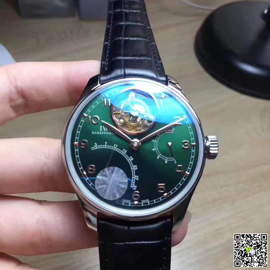 IWC Replica Portuguese Tourbillon YL Factory Men Watches 1:1 Best Edition Swiss Tourbillon