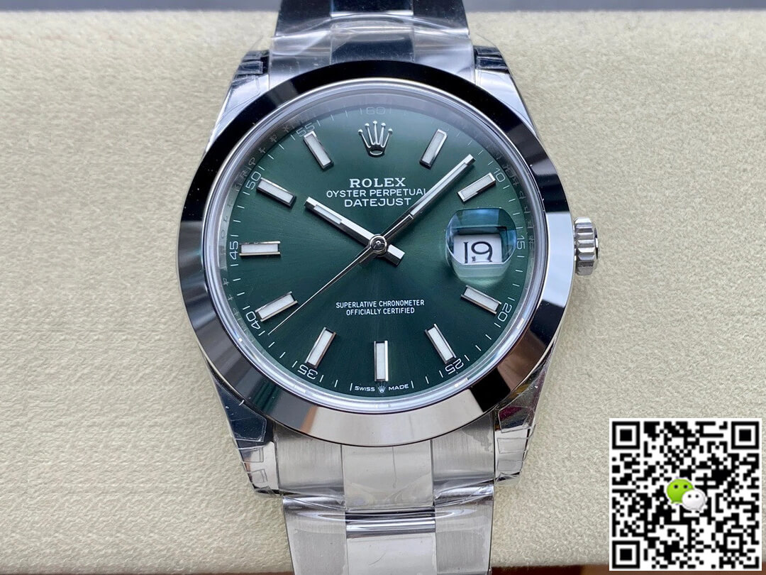Replica R01ex Datejust M126300-0019 41MM 1:1 Best Edition VS Factory Green Dial