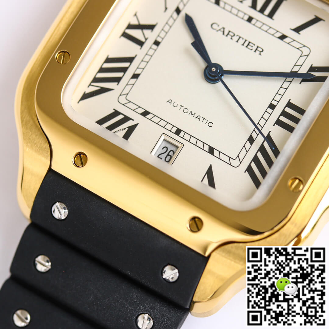 Replica Ca*t1er Santos WGSA0009 1:1 Best Edition GF Factory V2 Yellow Gold