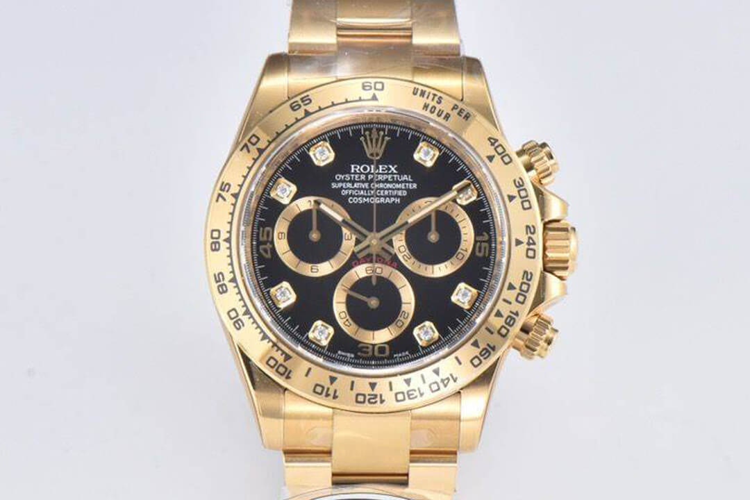 Replica R01ex Cosmograph Daytona M116508-0016 1:1 Best Edition Clean Factory Black Dial