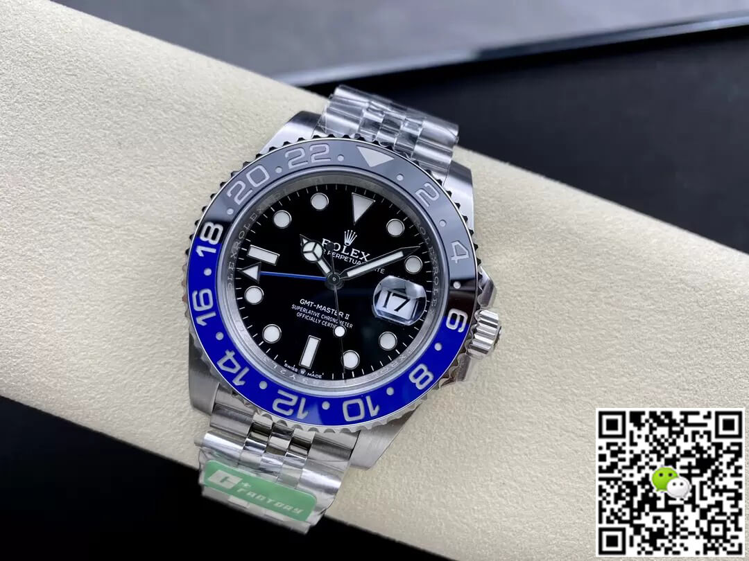 Replica R01ex GMT Master II M126710BLNR-0002 1:1 Best Edition C+ Factory Ceramic Bezel