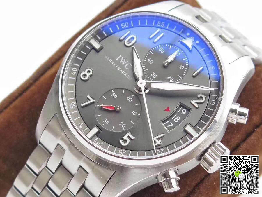 Replica IWC Pilot IW387804 ZF Factory Men Watches 1:1 Best Edition Swiss ETA7750