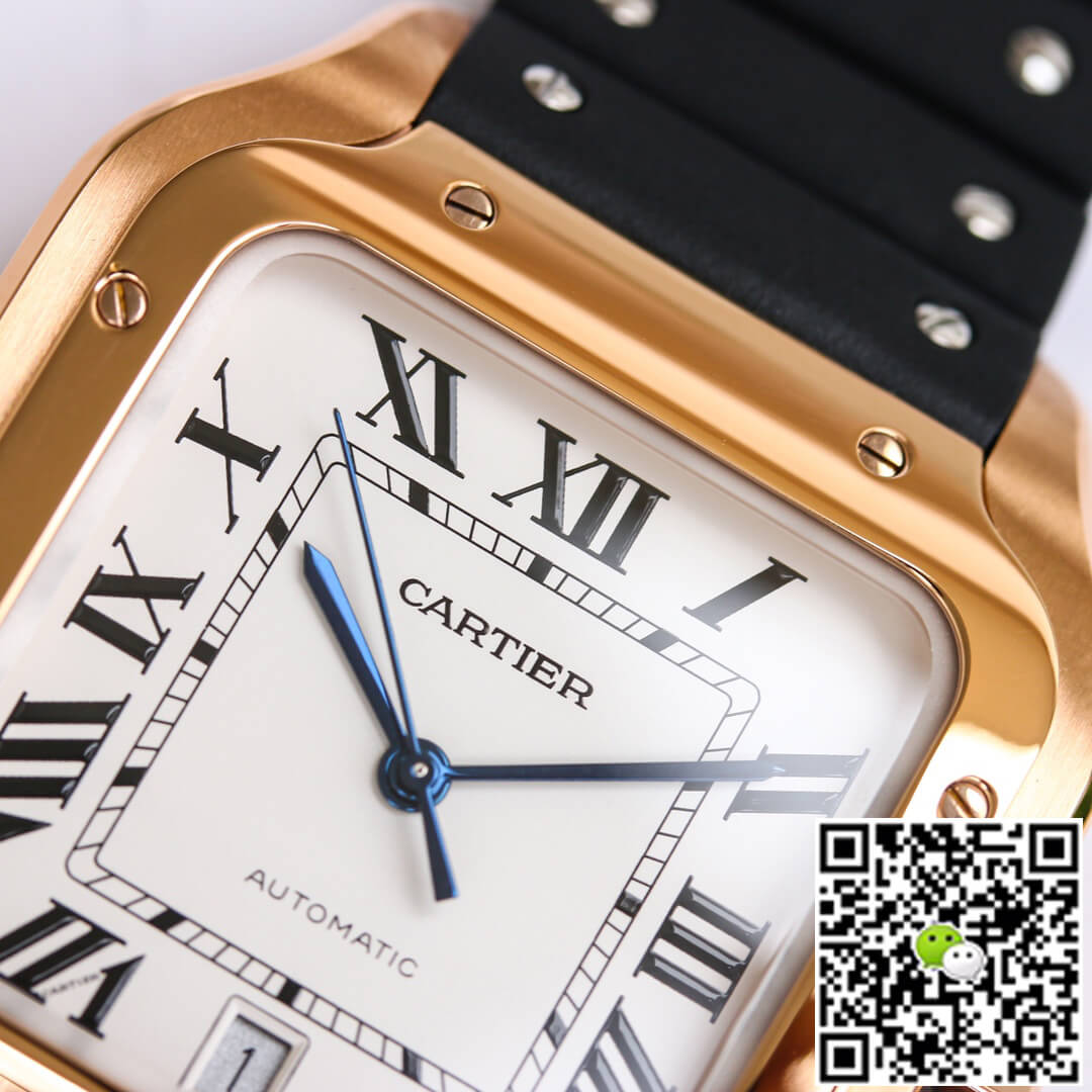 Ca*t1er Watch Rep Santos WGSA0007 1:1 Best Edition GF Factory V2 Rose Gold