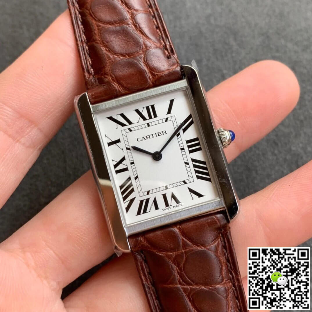 Replica Ca*t1er Tank WSTA0028 1:1 Best Edition K11 Factory Brown Strap