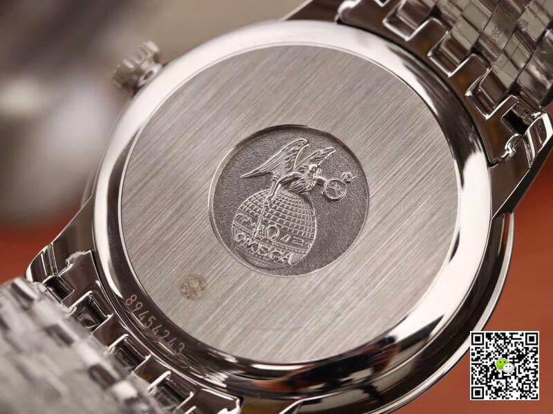 Replica 0me*ga De Ville Prestige 424.10.40.20.02.002 MKS Factory 1:1 Best Edition Swiss ETA9015 Silver Dial