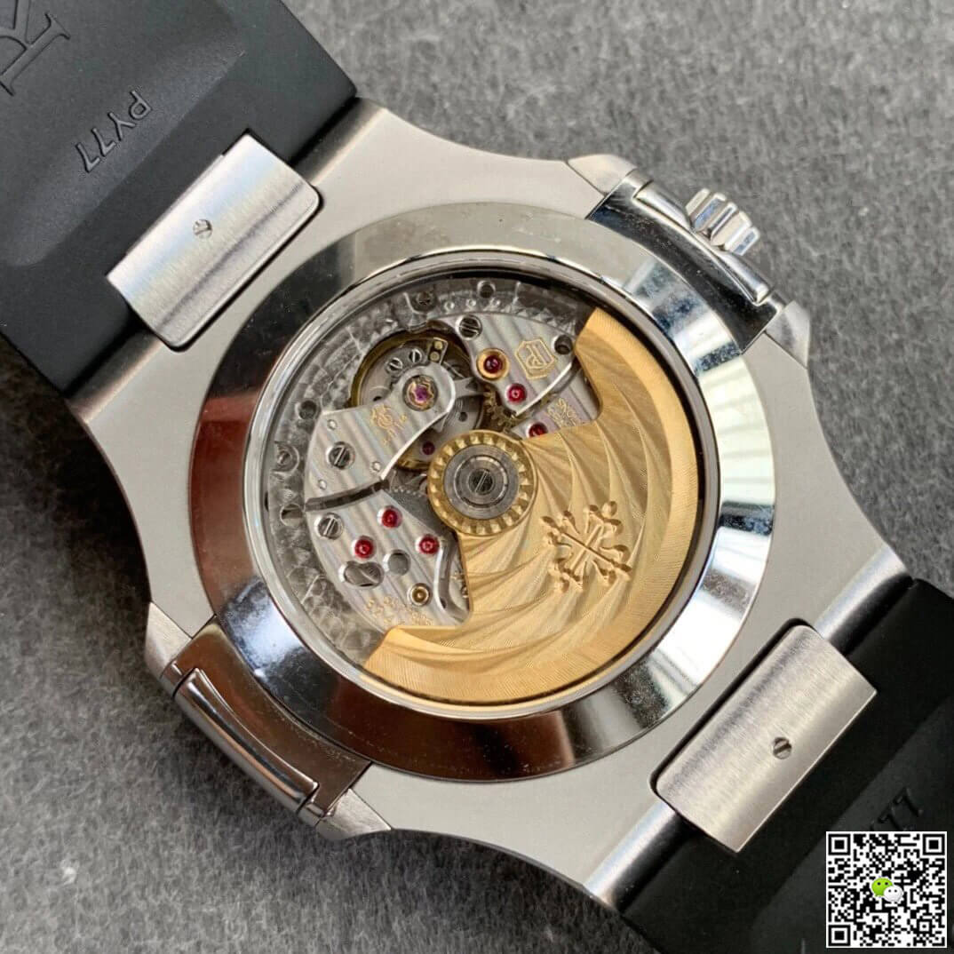 Replica Pat*k Phi1i*pe Nautilus 5726 1:1 Best Edition GR Factory V2 Black Rubber Strap