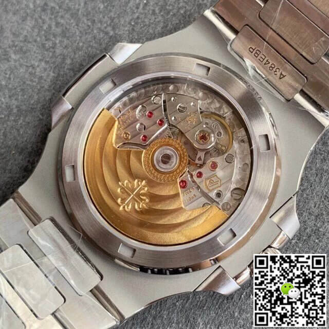 Replica Pat*k Phi1i*pe Nautilus 5711/1A-011 1:1 Best Edition PPF Factory V4 White Dial Swiss ETA324