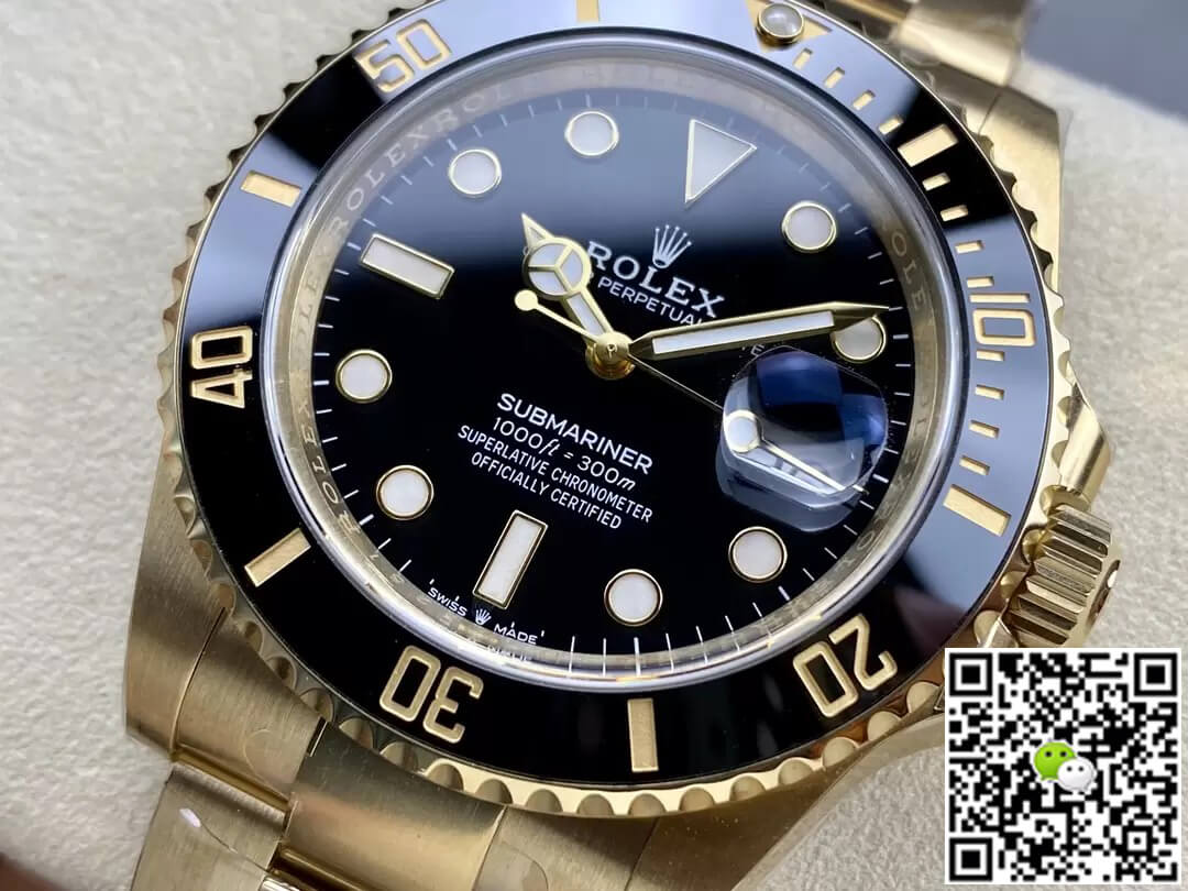 Replica R01ex Submariner M126618ln-0002 41MM 1:1 Best Edition Clean Factory Black Dial