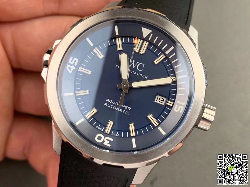 Replica IWC Aquatimer IW329005 1:1 Best Edition V6 Factory Blue Dial Swiss ETA9015