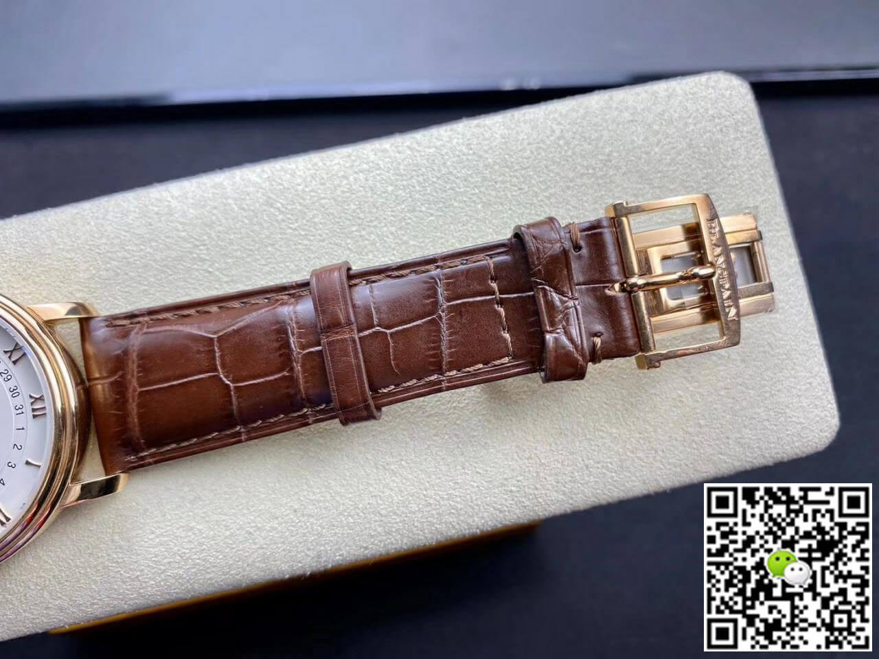 Replica Blancpain Villeret 6654-3642-55B 1:1 Best Edition OM Factory V3 Leather Strap