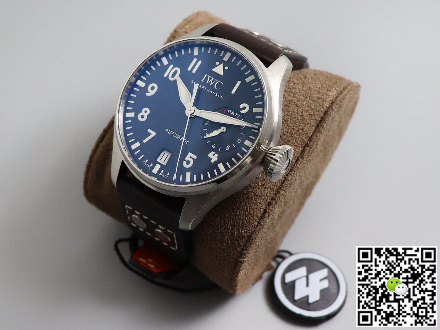 Replica IWC Pilot IW501002 1:1 Best Edition ZF Factory Blue Dial