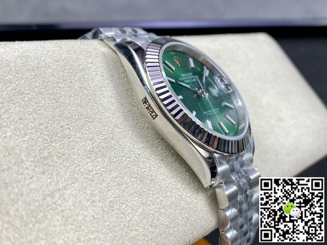 Replica R01ex Datejust M126334-0028 41MM 1:1 Best Edition EW Factory Green Dial