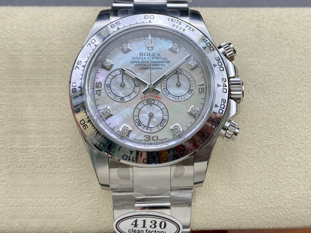 Replica R01ex Cosmograph Daytona M116509-0064 1:1 Best Edition Clean Factory Mother-of-pearl Dial
