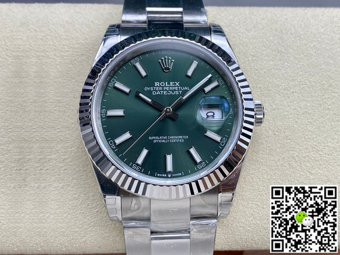 Replica R01ex Datejust M126334-0028 1:1 Best Edition VS Factory Green Dial