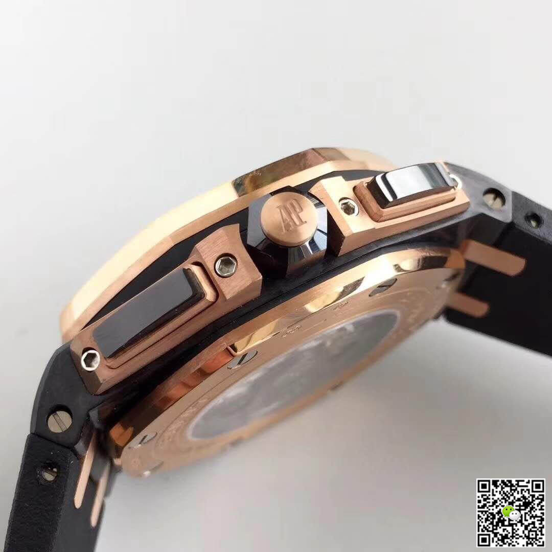 Replica Audemars P1g*et Royal Oak Offshore 26406FR.OO.A002CA.01 JF Factory 1:1 Best Edition Swiss ETA3126