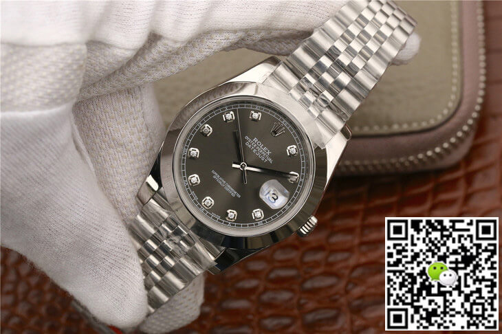 Replica R01ex Datejust M126300 1:1 Best Edition EW Factory Grey Dial