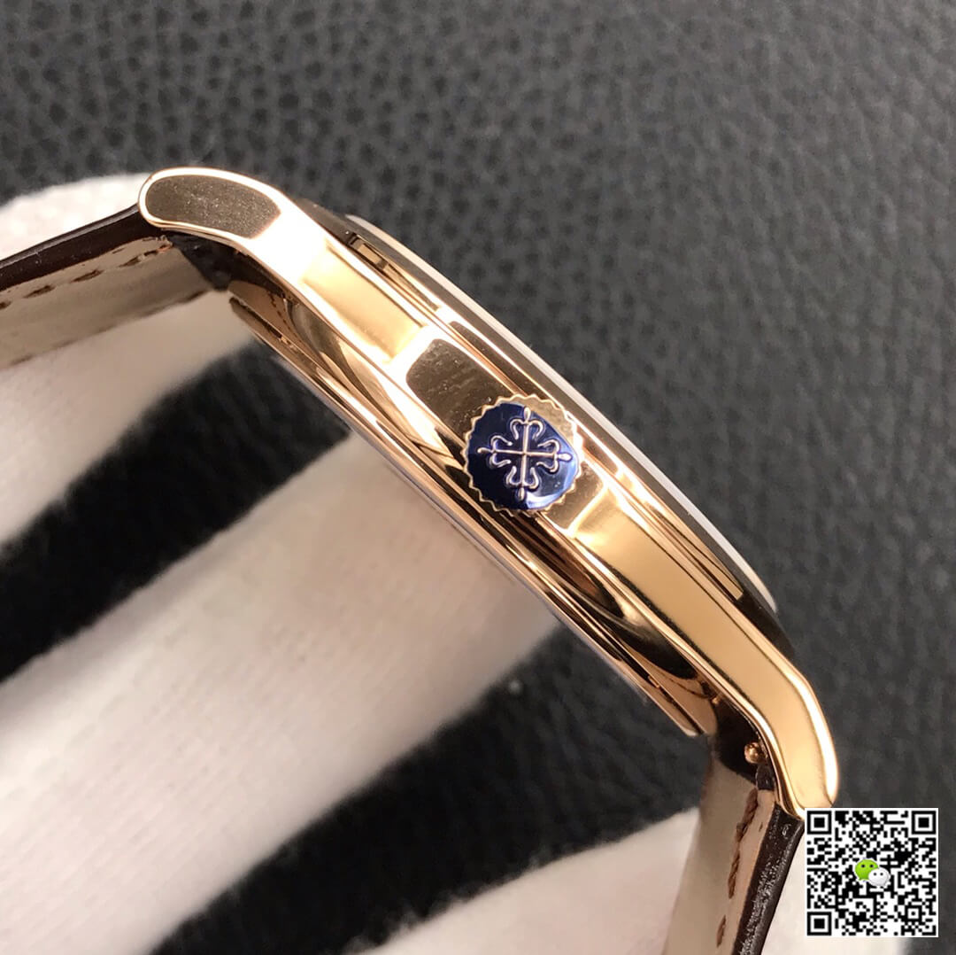 Replica Pat*k Phi1i*pe Calatrava 5296R-001 1:1 Best Edition ZF Factory Rose Gold White Dial