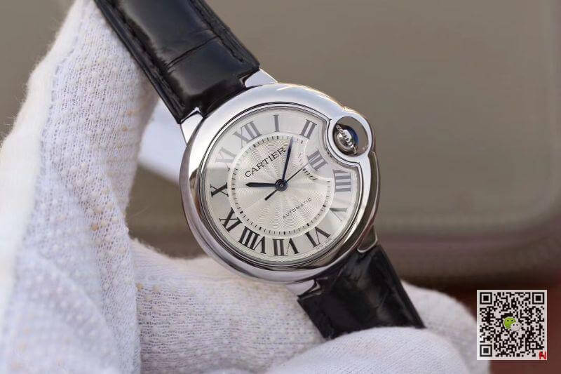 Replica Ballon Bleu De Ca*t1er W6920086 33mm 1:1 Best Edition White Textured Dial Swiss ETA 2671
