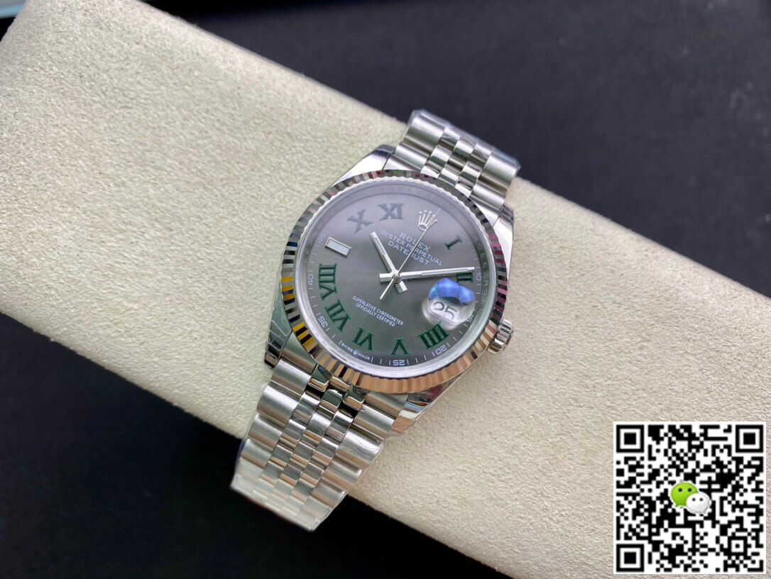 Replica R01ex Datejust M126234-0045 36MM 1:1 Best Edition EW Factory Grey Dial