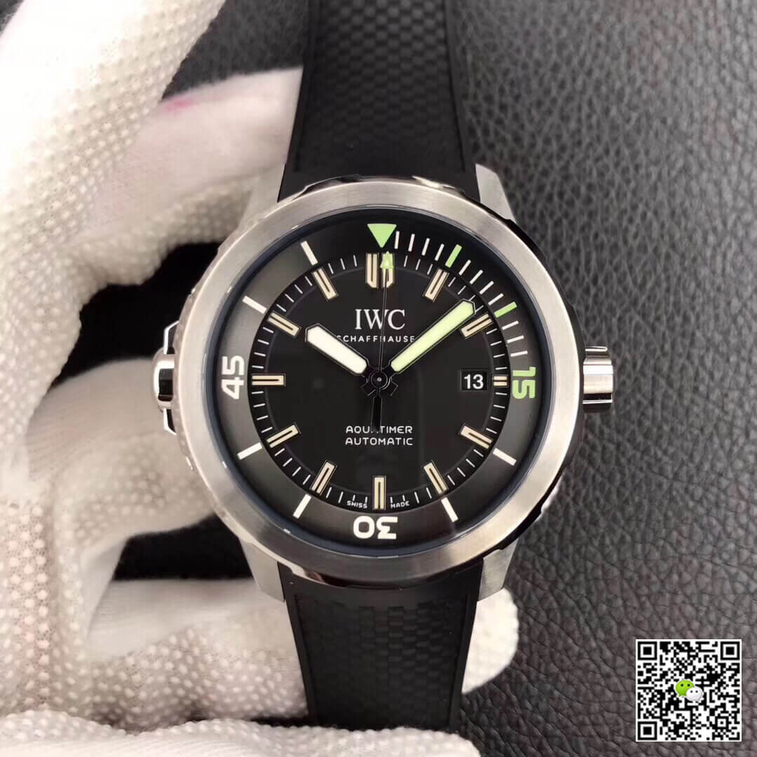 Replica IWC Aquatimer IW329001 1:1 Best Edition V6 Factory Black Dial