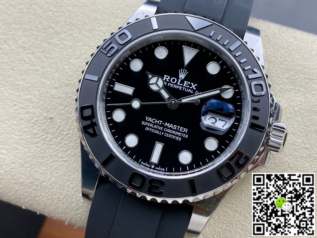 Replica R01ex Yacht Master M226659-0002 1:1 Best Edition Clean Factory Black Dial