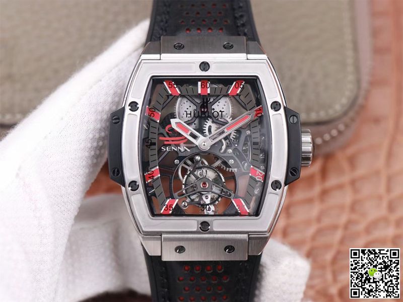 Hublot Replica Masterpiece Tourbillon 906.NX.0129.VR.AES13 1:1 Best Edition JB Factory Red Hour Swiss HUB 9006