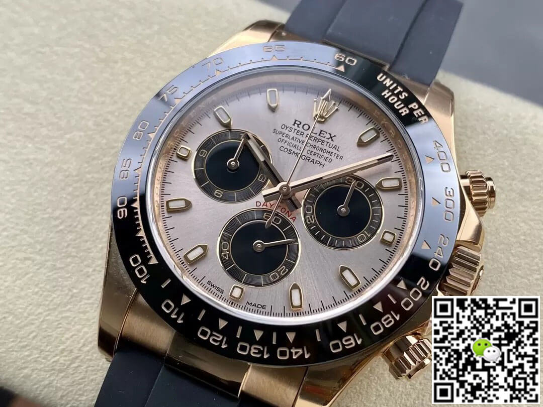 Replica R01ex Cosmograph Daytona M116515LN-0059 1:1 Best Edition Clean Factory Rubber Strap