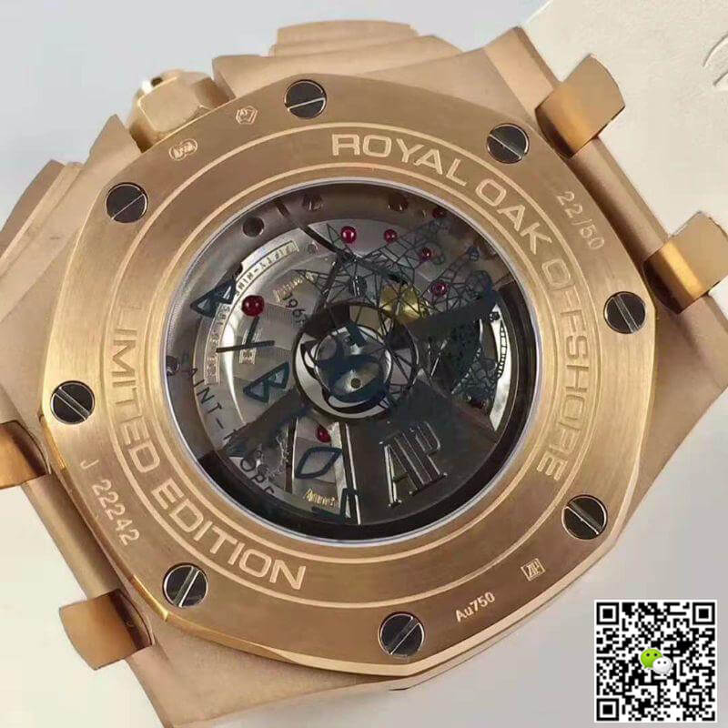 Replica Audemars P1g*et Royal Oak Offshore 26408OR.OO.A010CA.01 JF Factory 1:1 Best Edition Swiss ETA3126 White Dial