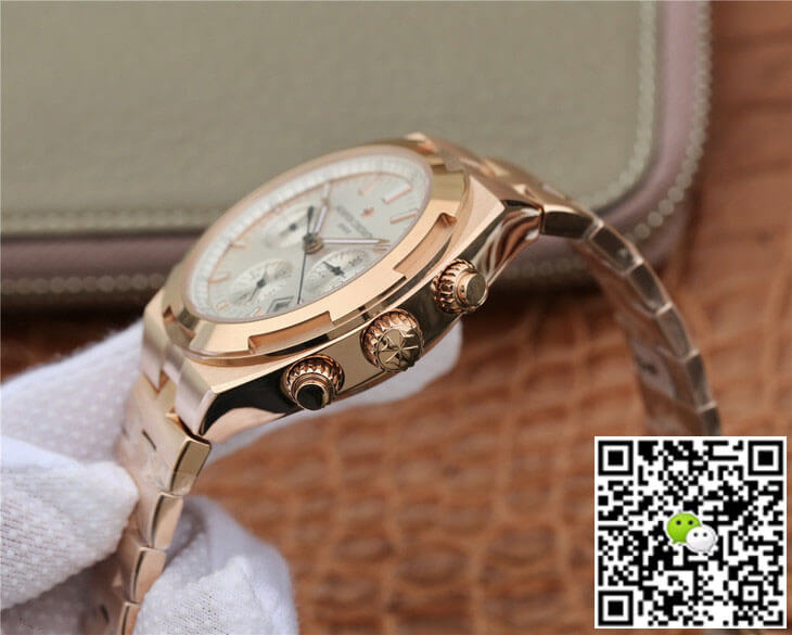 Replica Vacheron C0nstan1n Overseas 5500V/000R-B074 1:1 Best Edition 8F Factory Rose Gold