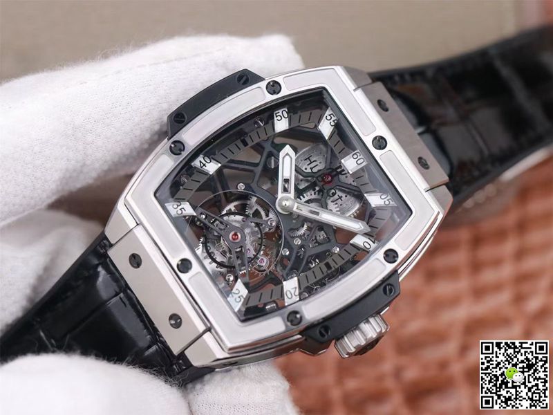 Hublot Replica Masterpiece Tourbillon 906.NX.0129.VR.AES13 1:1 Best Edition JB Factory White Hour Swiss HUB 9006