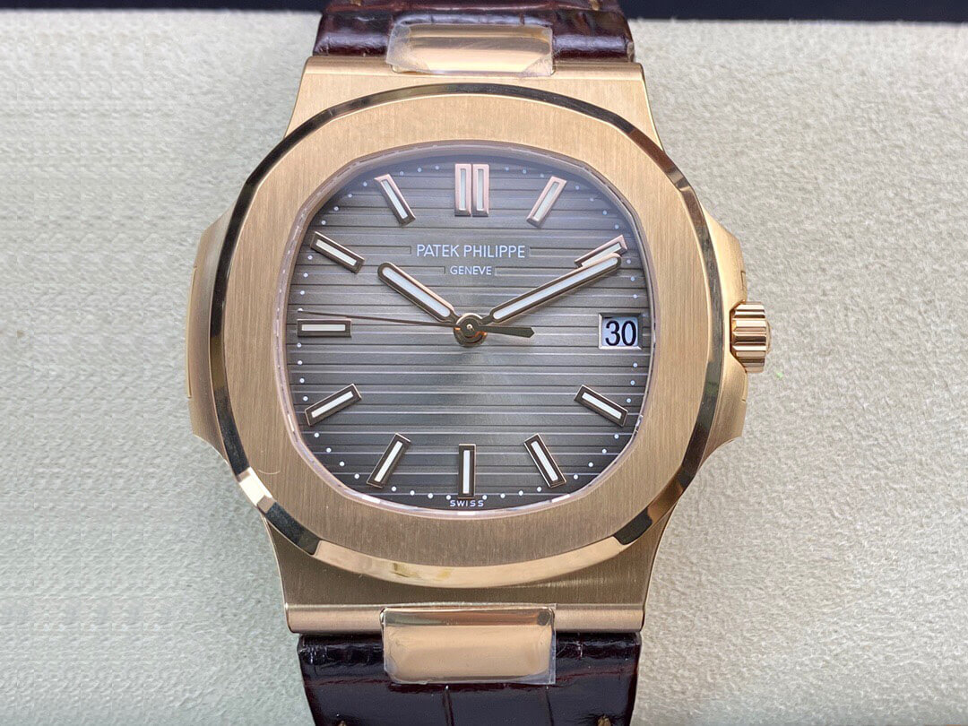 Replica Pat*k Phi1i*pe Nautilus 5711R-001 1:1 Best Edition PPF Factory V4 Brown Dial Swiss ETA324