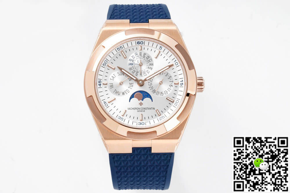 Replica Vacheron C0nstan1n Overseas 4300V/120R-B064 1:1 Best Edition 8F Factory V2 Rubber Strap