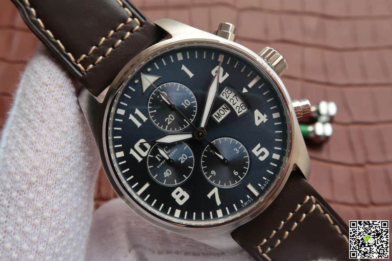 Replica IWC Pilot IW377706 1:1 Best Edition ZF Factory Blue Dial