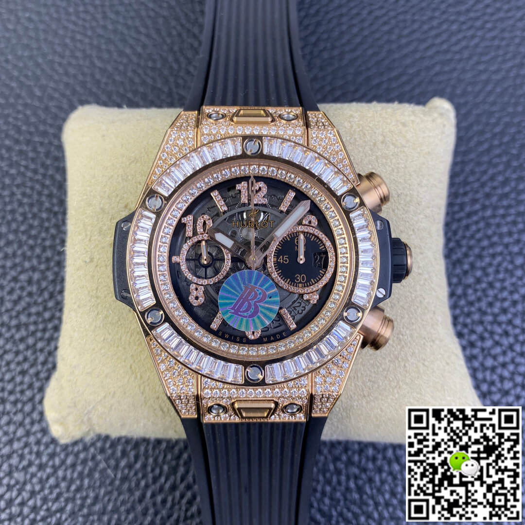 Replica Hublot BIG BANG Unico 421.OX.1180.RX.0904 1:1 Best Edition BB Factory D1am0nd Case