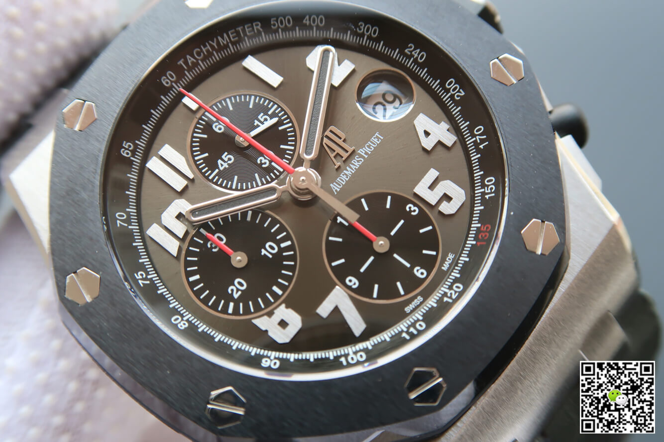 Replica Audemars P1g*et Royal Oak Offshore 26219IO.OO.D005CR.01 1:1 Best Edition JF Factory Grey Dial
