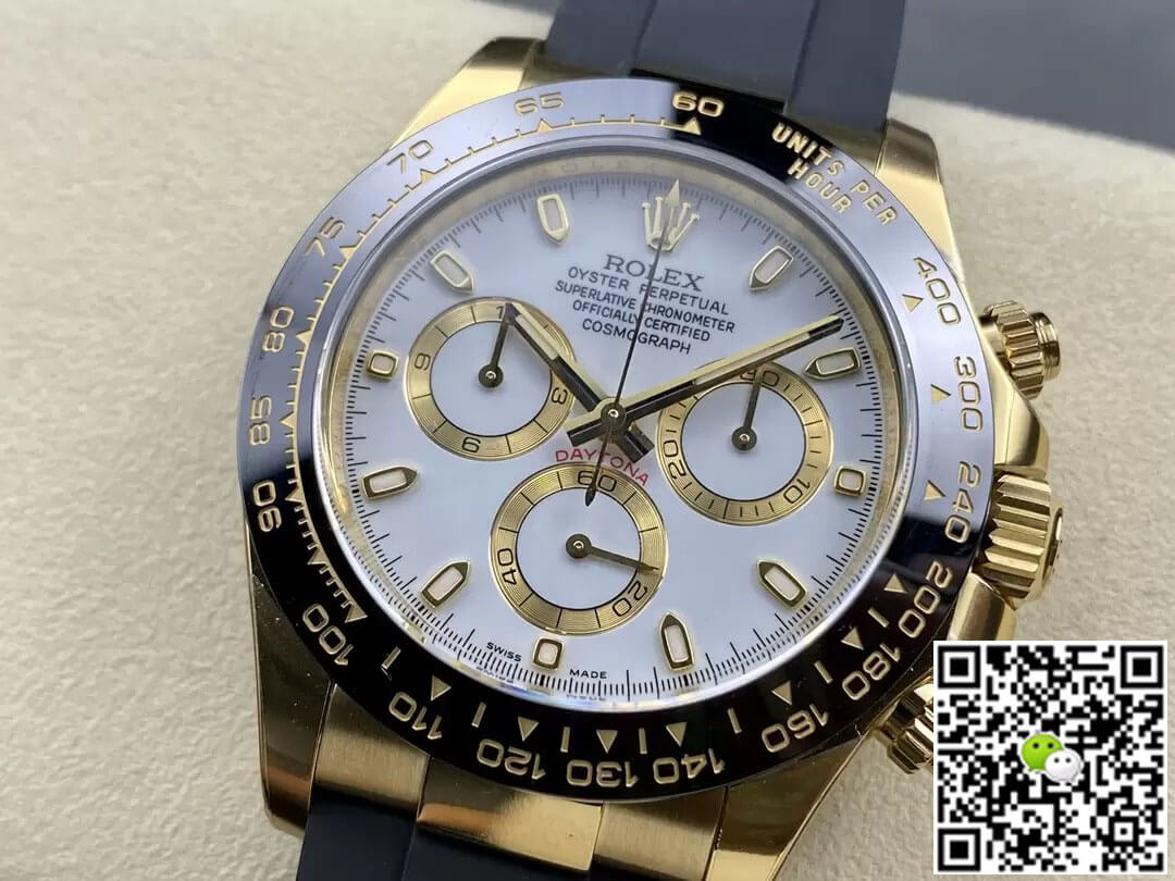 Replica R01ex Cosmograph Daytona M116518LN-0041 1:1 Best Edition Clean Factory White Dial