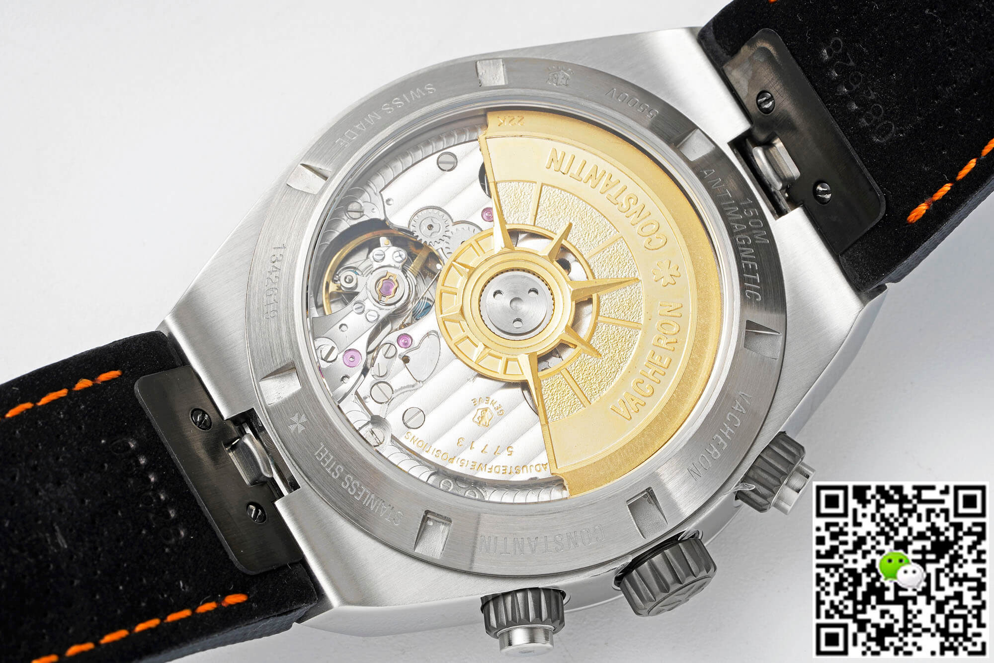 Replica Vacheron C0nstan1n Overseas 5510V/000T-B923 1:1 Best Edition 8F Factory V2 Grey-Blue Dial